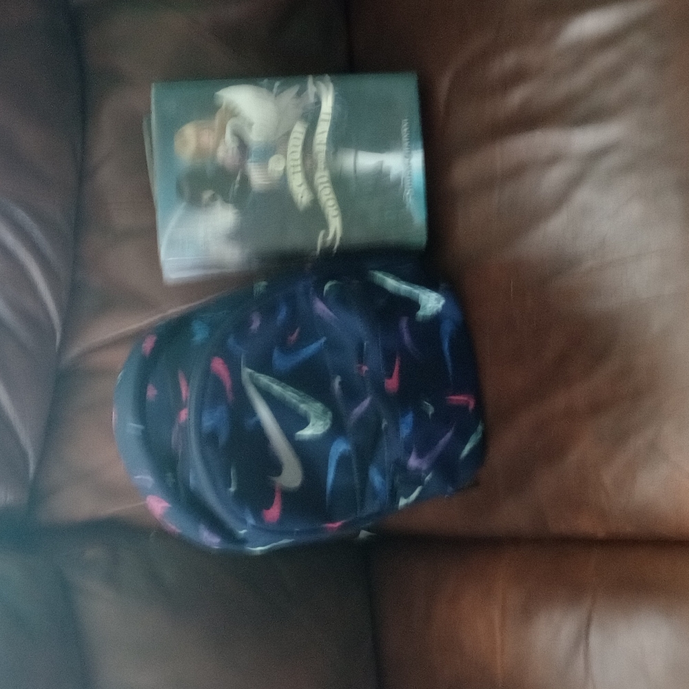 Lunchbox and book.